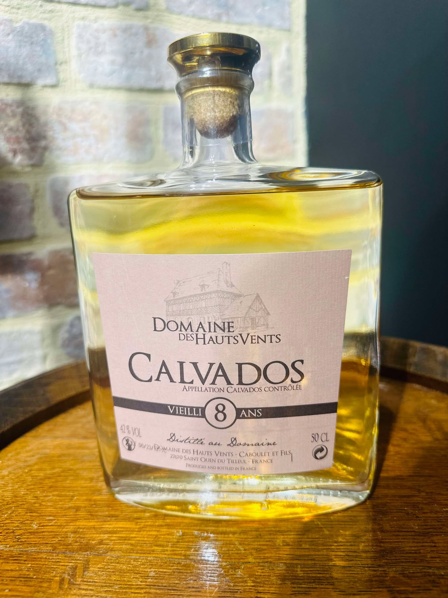 Calvados vieilli fut chêne 8 ans - 50 cl