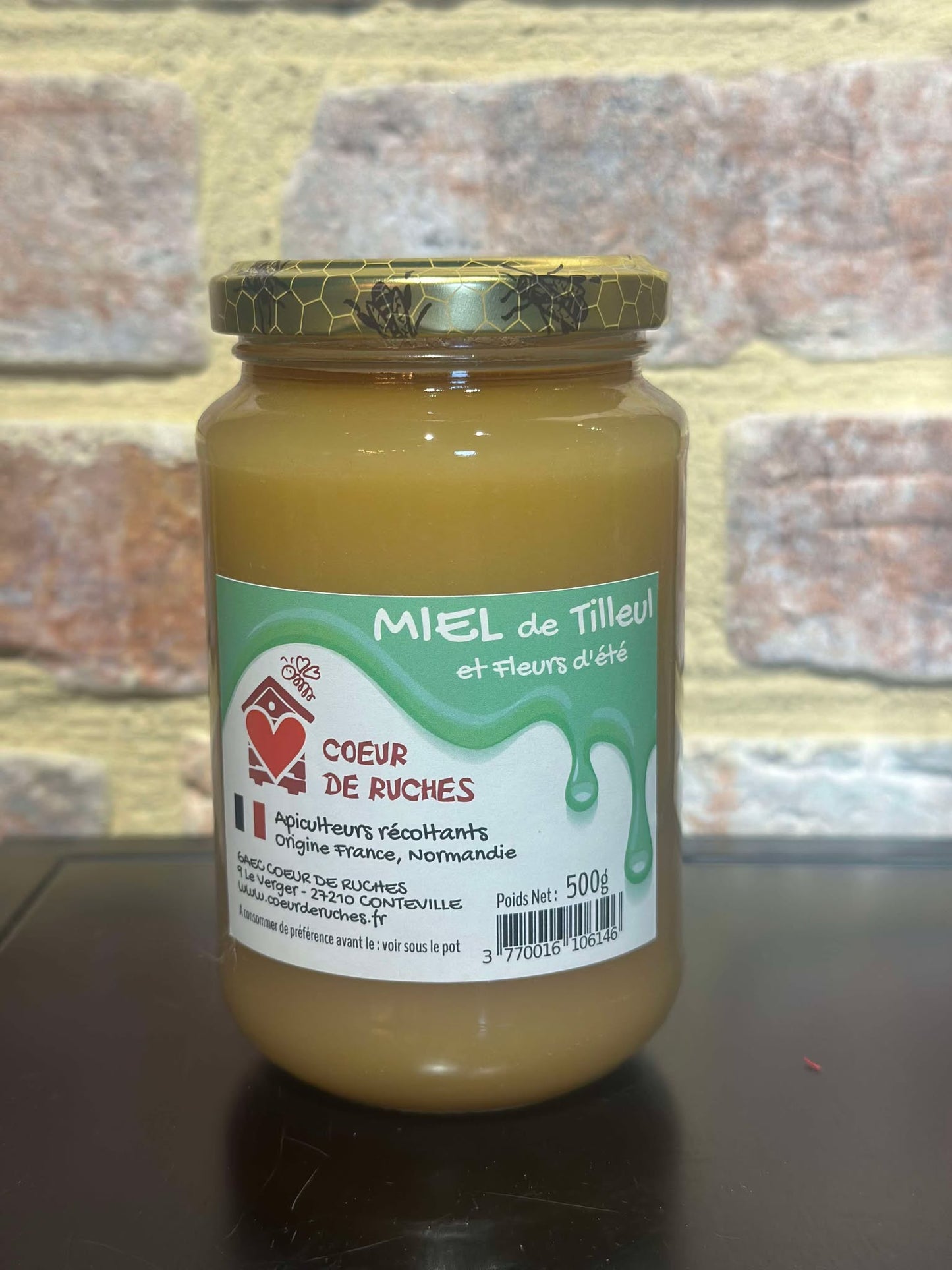 Miel TILLEUL Cœur de Ruches