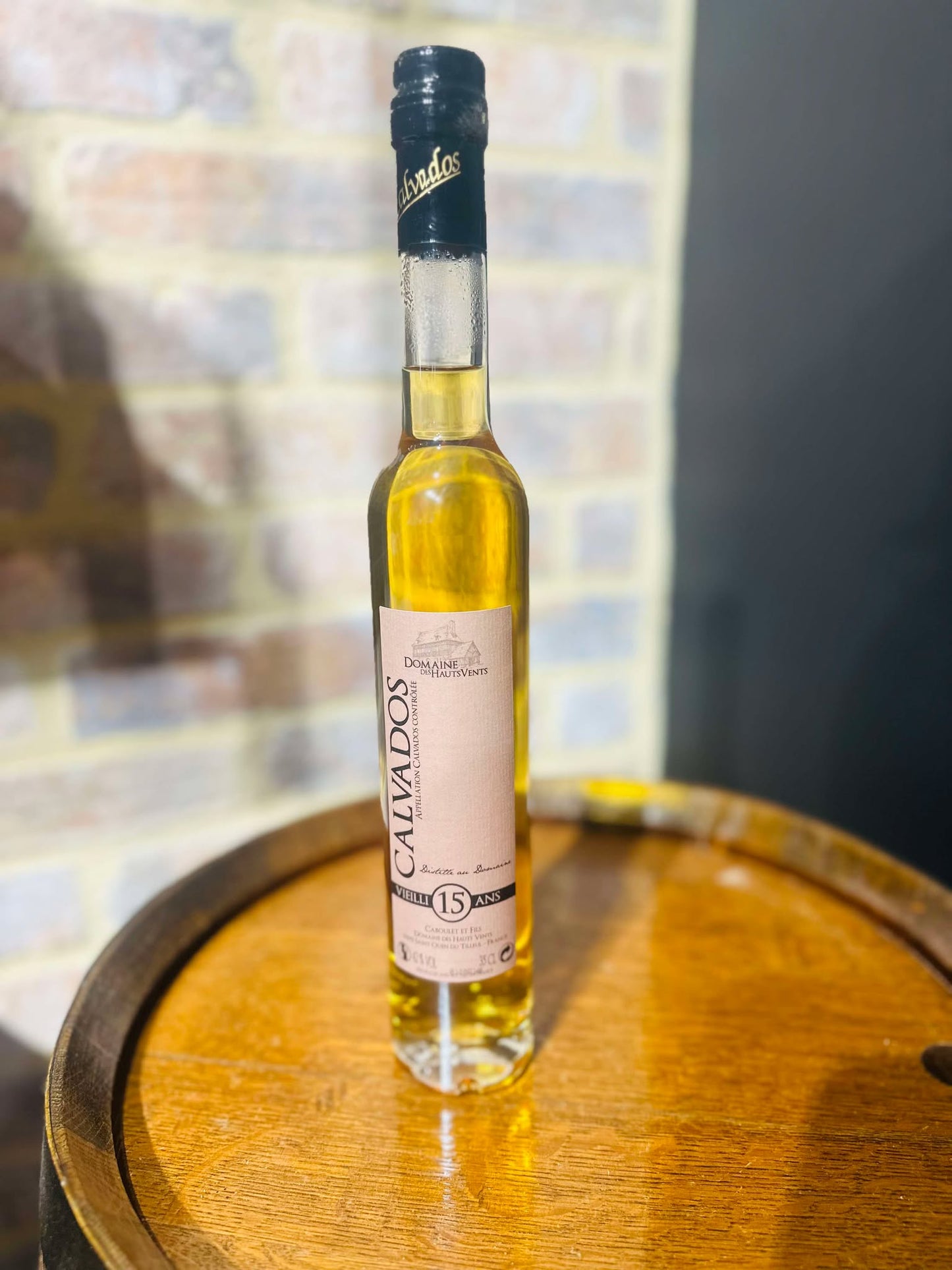 Calvados vieilli fut chêne 15 ans - 35 cl