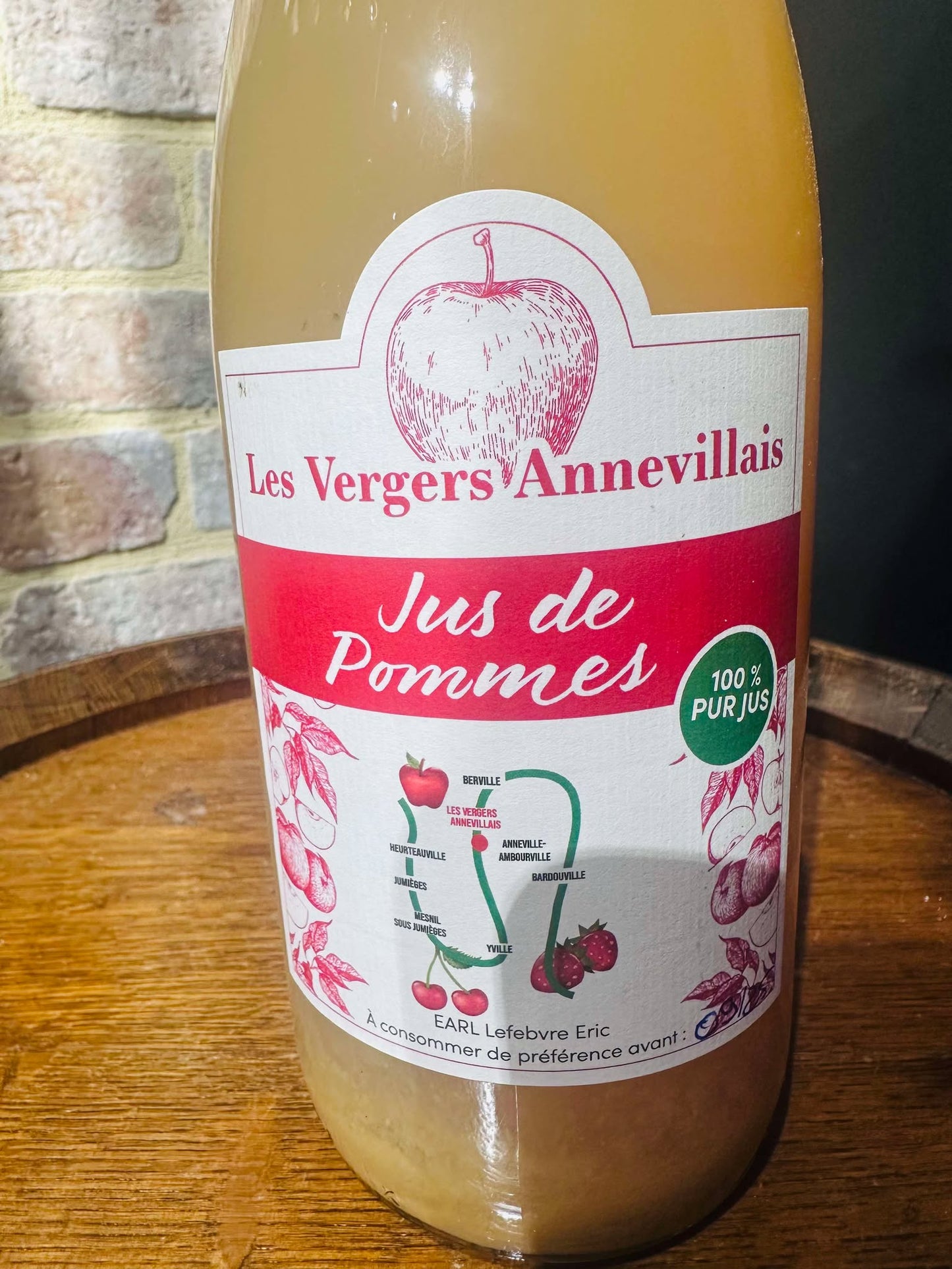 Jus de Pommes 100% pur jus