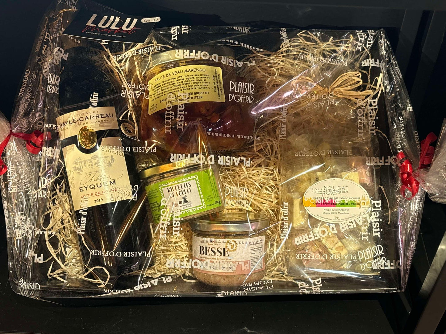 Panier Gourmand vin Rouge