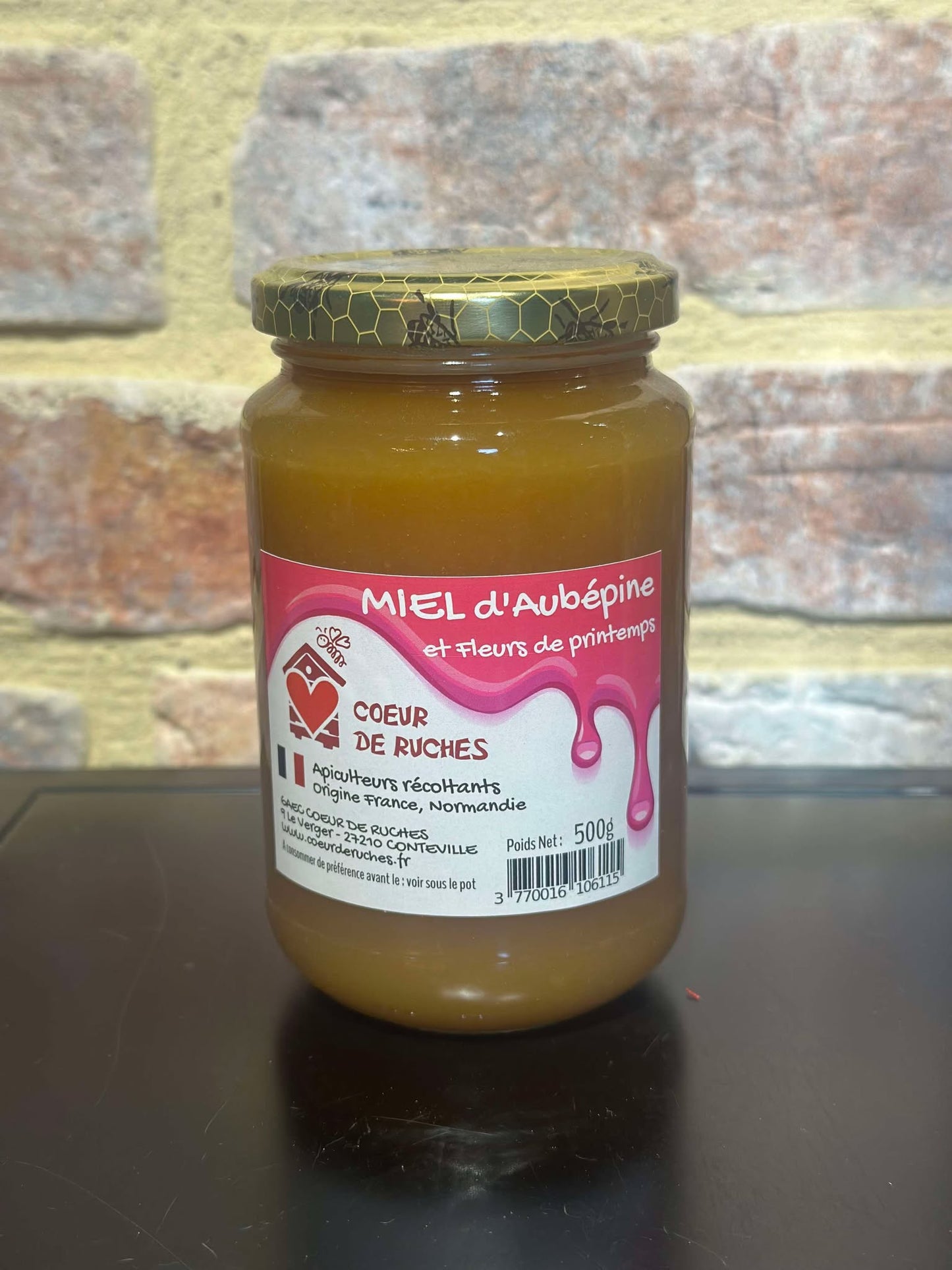 Miel d'Aubépine Cœur de Ruches