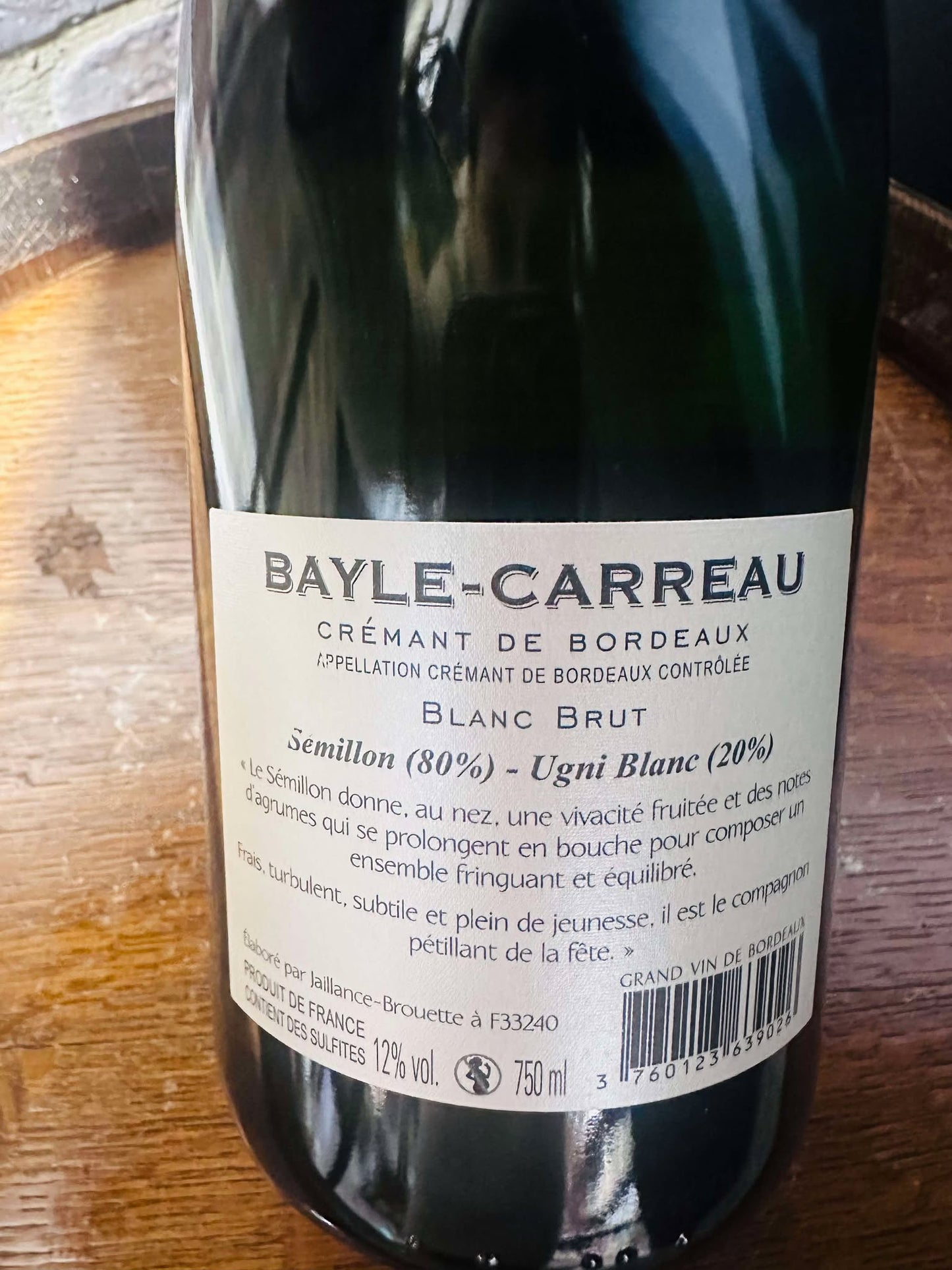 Crémant blanc brut
