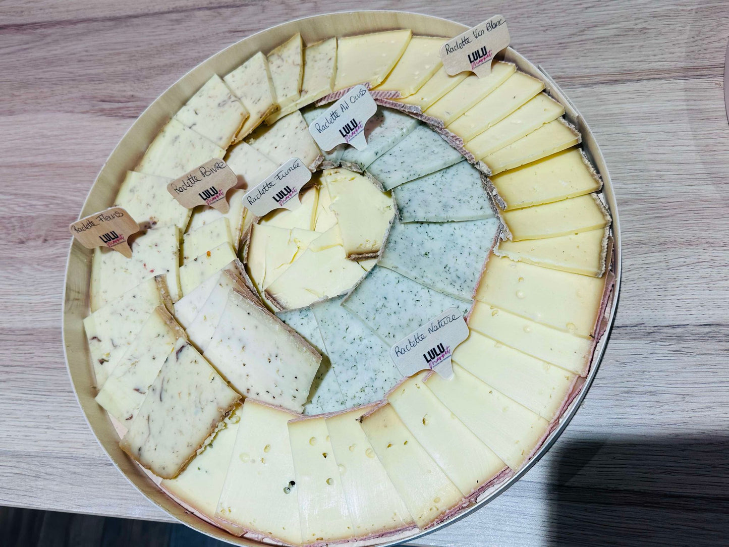 Boite raclette 5 à 6 personnes