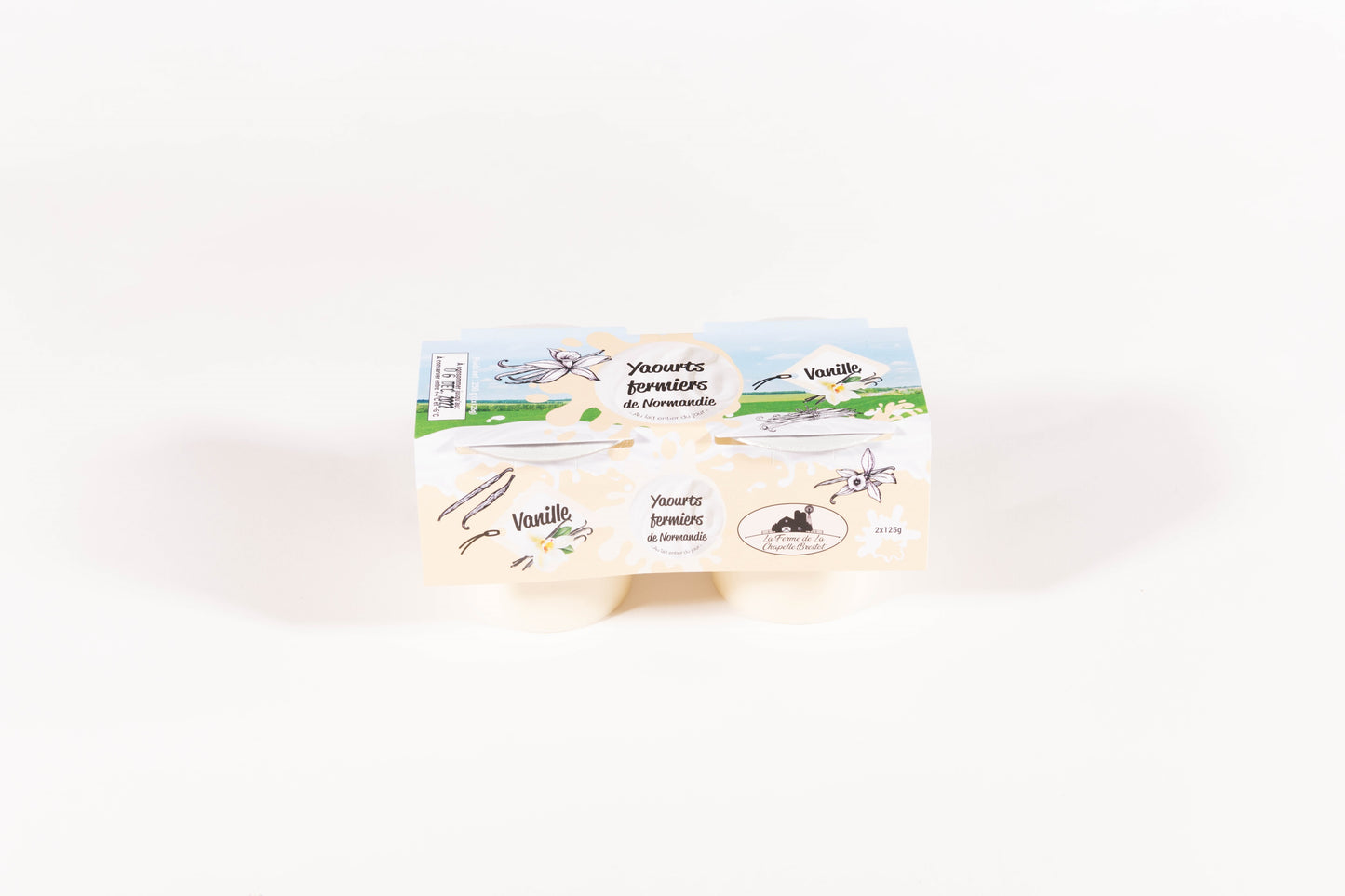 YAOURTS VANILLE x2