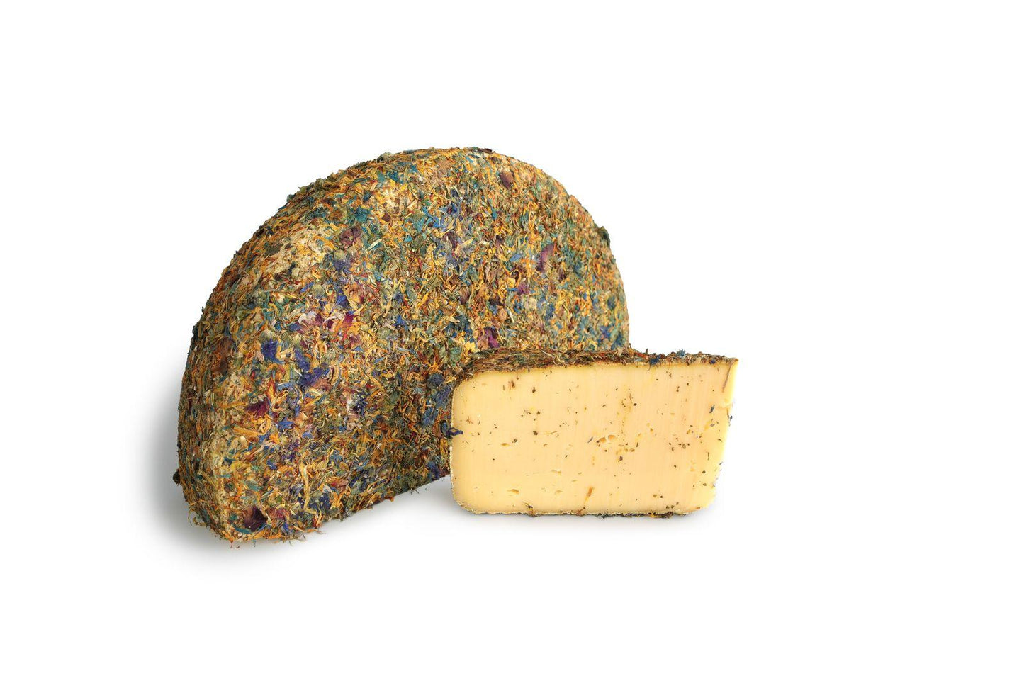 TOMME DE VACHE AUX FLEURS VICHY +/- 250gr