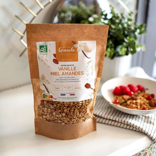 Granola Miel Amandes Vanille Muesli Croustillant