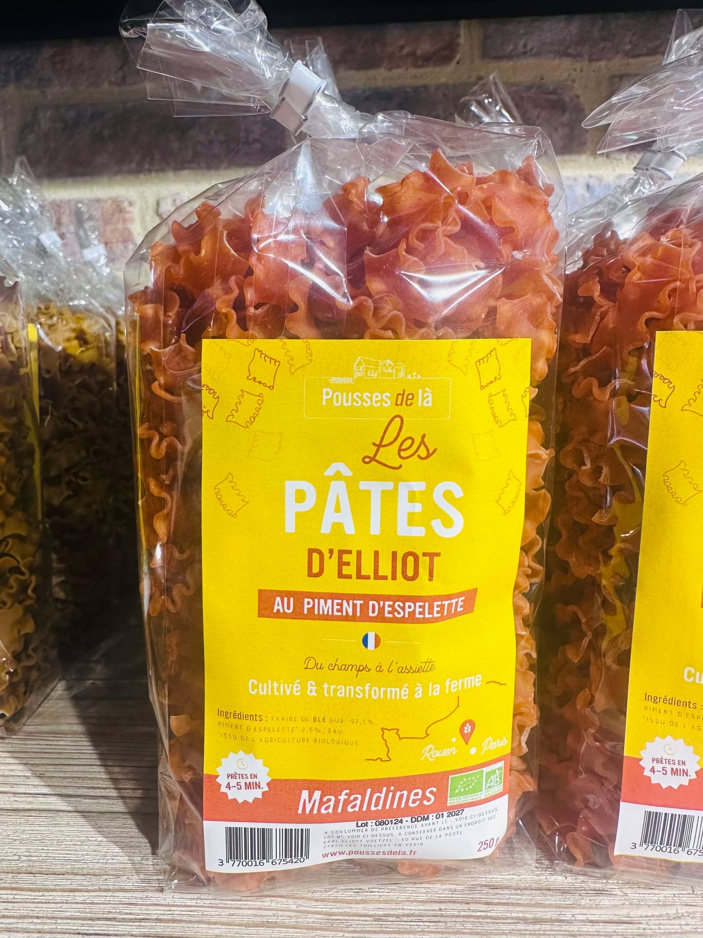 Mafaldines AB au piment d'Espelette 250g