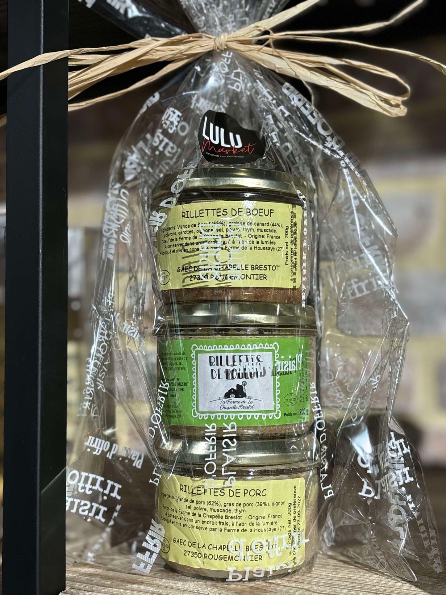 TRIO RILLETTES FERMIERE