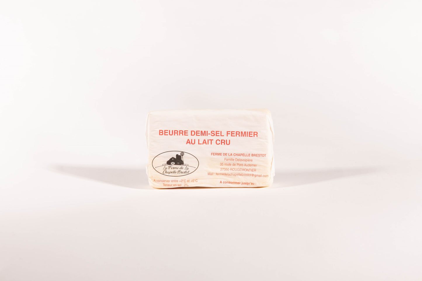 BEURRE FERMIER DEMI-SEL