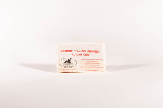 BEURRE FERMIER DEMI-SEL