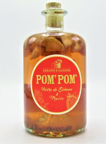 Calvados Arrangé Fraise Poivre de Sichuan 70 CL