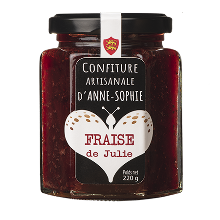 Confiture Artisanale Fraise  220gr
